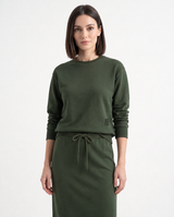 Olive Monogram Crewneck Sweatshirt