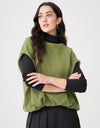 SuperSoft Jersey Bubble Vest Olive