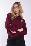 Maroon Varsity Logo Sweatshirt