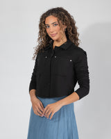 Casual Button-Down Top