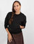 Black Sweatshirt With Front Pocket