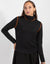 Black Top With Brown Trim
