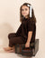 Sienna Smocked Toddler Set Brown
