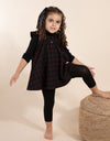 RaeLynn Windowpane Dress Red