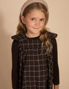 RaeLynn Windowpane Maxi Brown