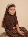 Tartan Plaid Maxi Russet