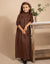 Tartan Plaid Maxi Russet
