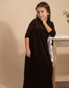 Sienna Smocked Maxi Brown