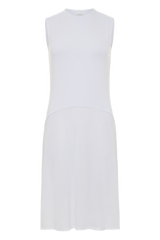FK314 - sleeveless shell slip, with adjust-a-neck-Full Slips-White-37"-30-Gemsli Intimates