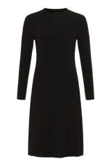 FK370 - Seamless long sleeve shell slip with adjust-a-neck-Full Slips-Black-45"-32-Gemsli Intimates