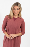 Burgundy Washed Nightgown