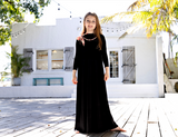 Scarlet Bloom Bow Maxi Jumper