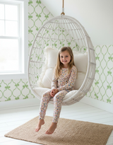 Pima Cotton Meadow Kids Pajama Set
