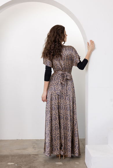 Golden Dune Maxi Dress