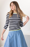 Fresh Lime Stripe Top