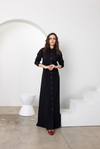 Golden Button Down Maxi Dress