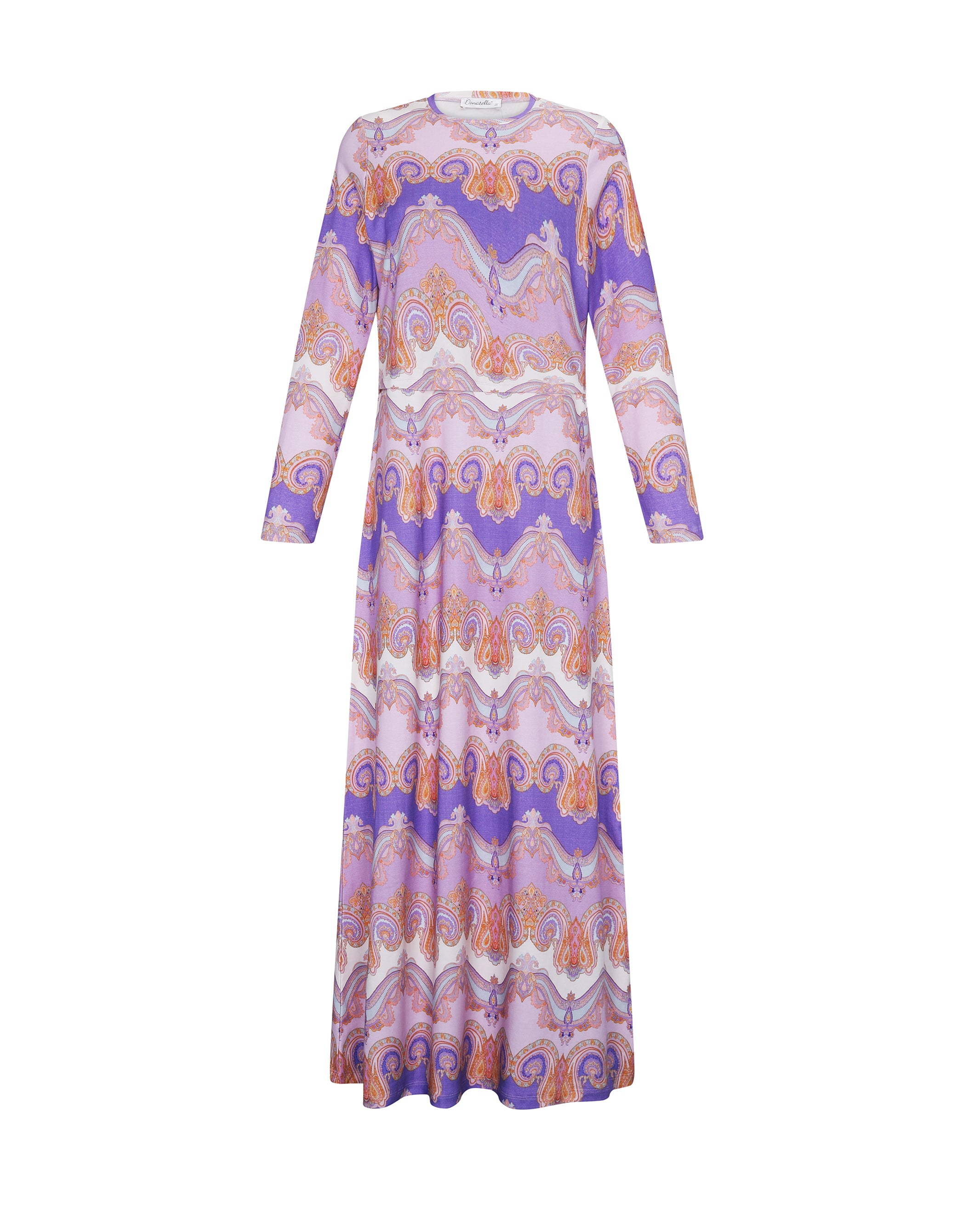 Lavender Paisley Nightgown