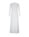 White Lace Button Down Nightgown