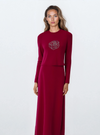 Fuchsia Rose Nursing Nightgown