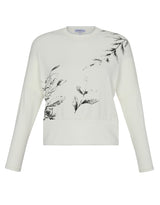 Ivory Floral Top