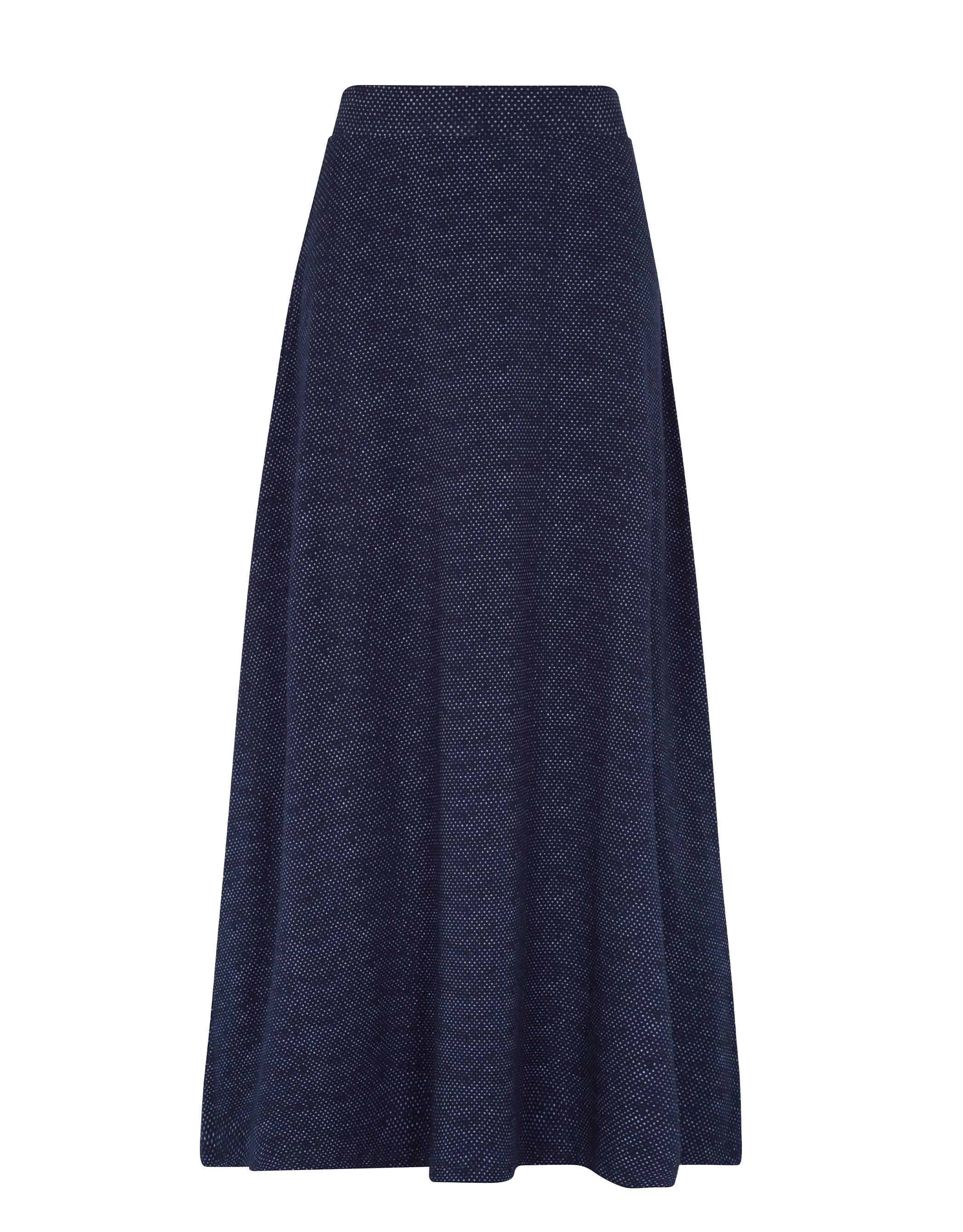 Navy Dot Skirt