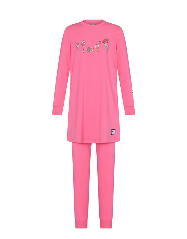 Mini Mushroom Pink Teen PJ