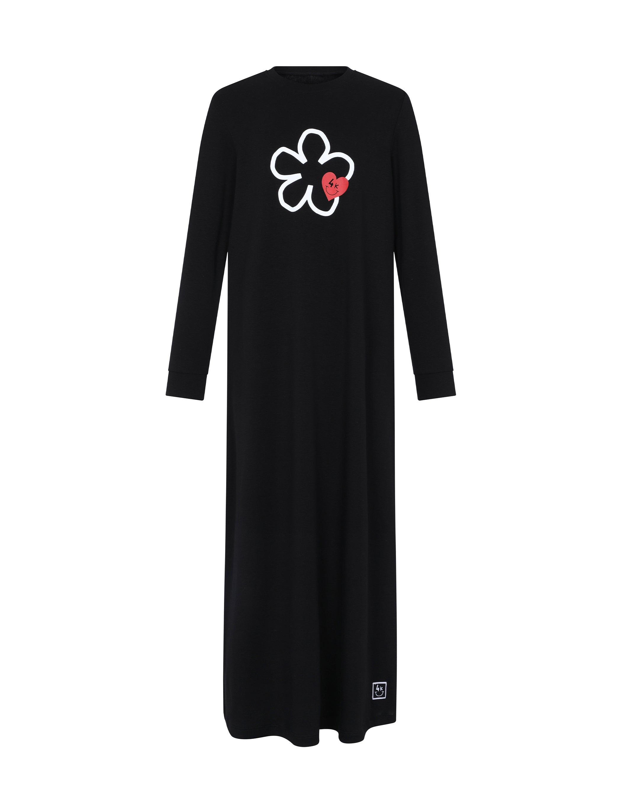 Pima Cotton Midnight Bloom Teen Nightgown