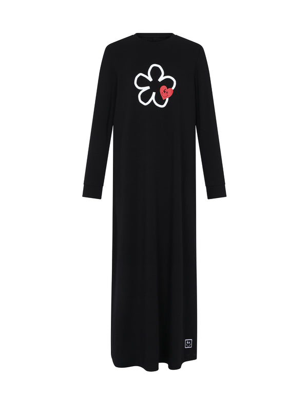 Midnight Bloom Teen Nightgown