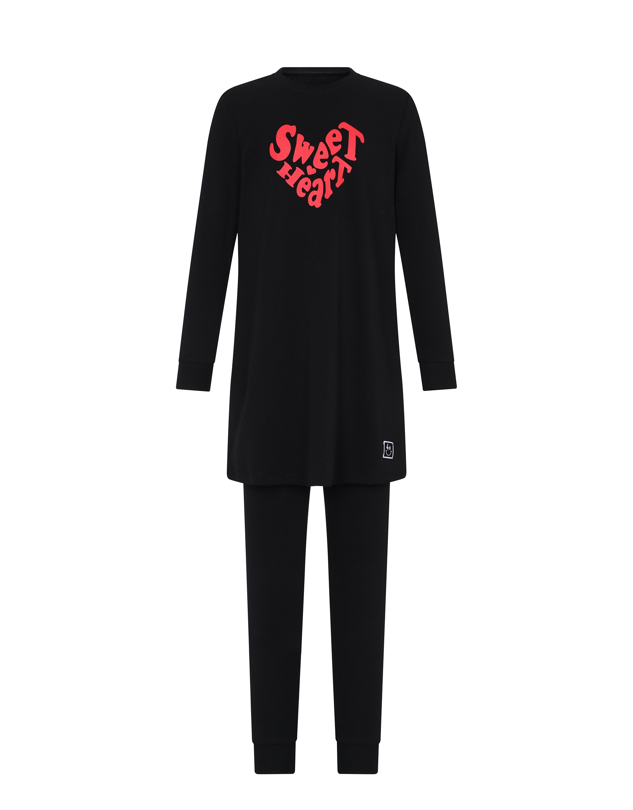 Pima Cotton Sweetheart Teen Tunic Set