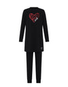 Pima Cotton Doodle Teen Pajama Set