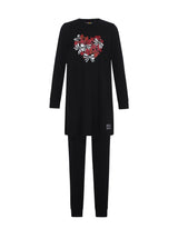 Kids and Teen Pima Cotton Bow Heart Tunic Set