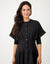 Jersey Tucked Button Down Maxi Dress Shabbos Robe