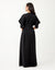 Jersey Tucked Button Down Maxi Dress Shabbos Robe