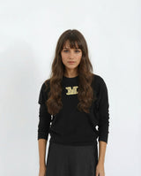 Monogram Crewneck Top