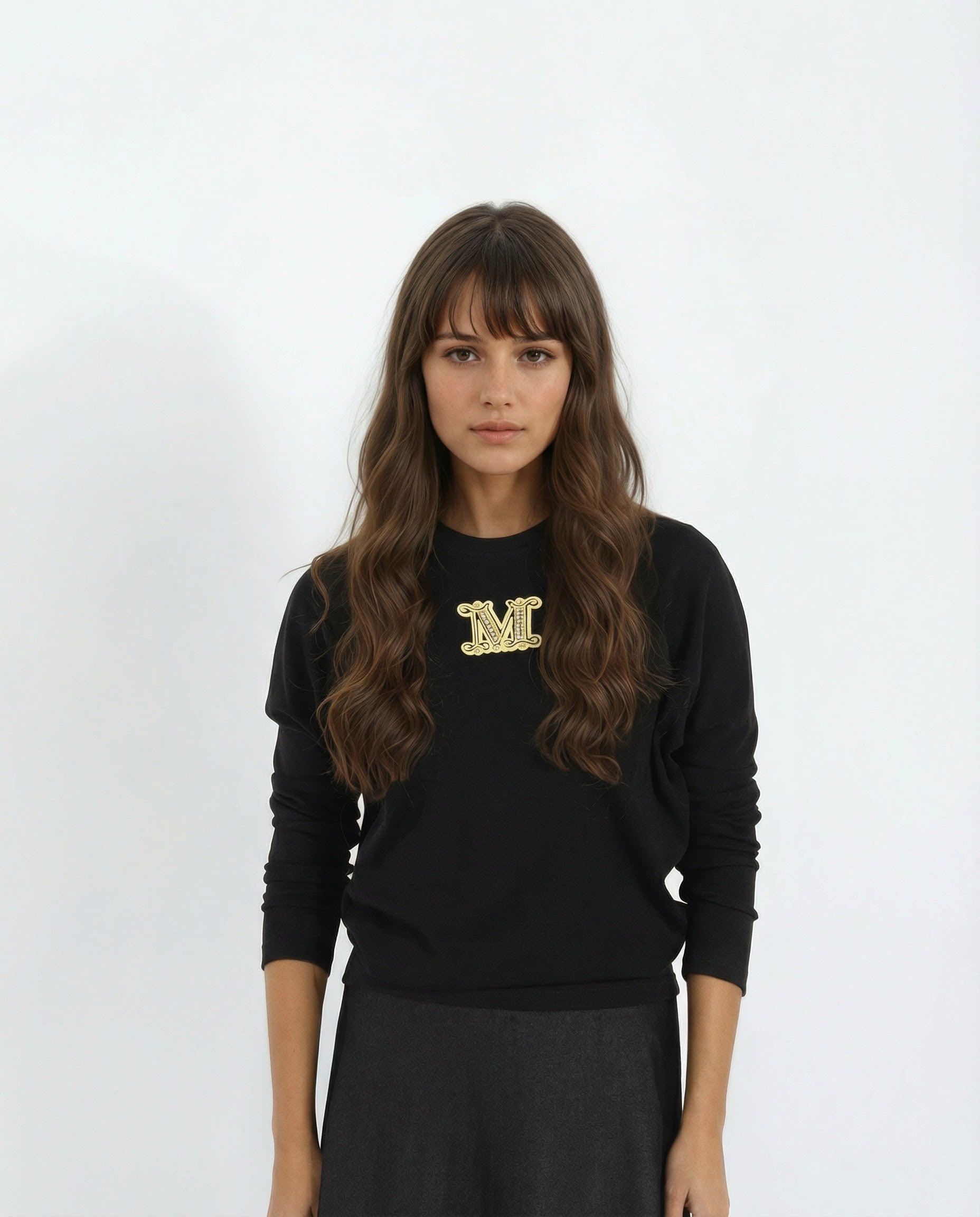 Monogram Crewneck Top