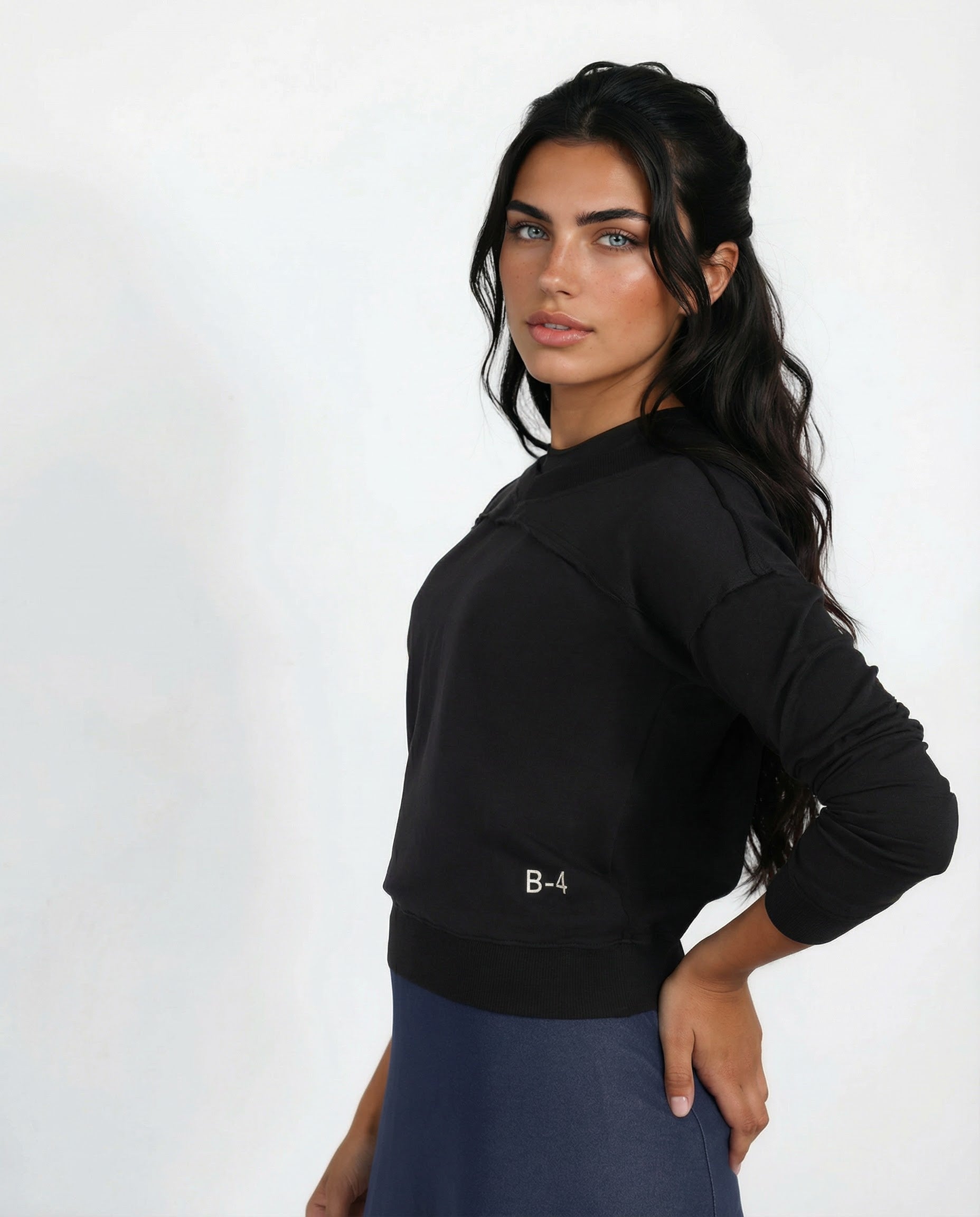 Minimal Yoke Sweatshirt