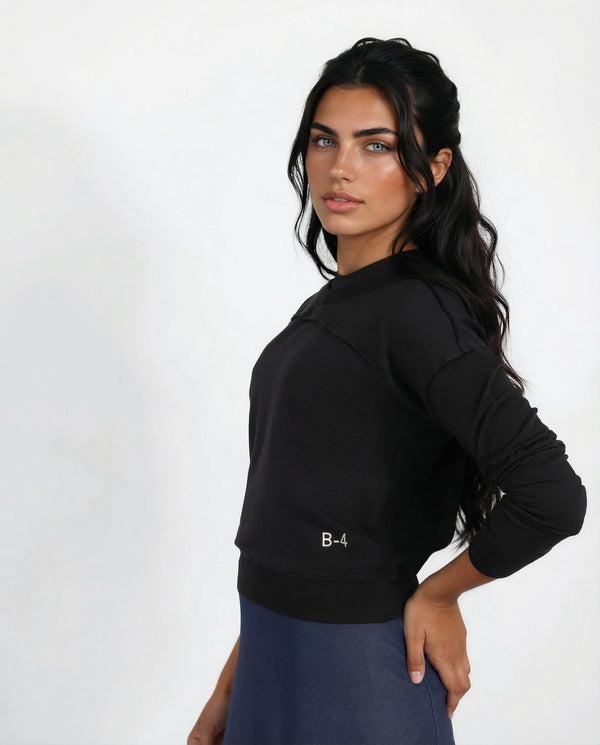 Minimal Yoke Sweatshirt