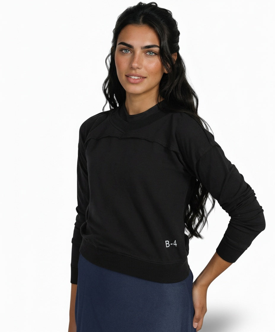 Minimal Yoke Sweatshirt