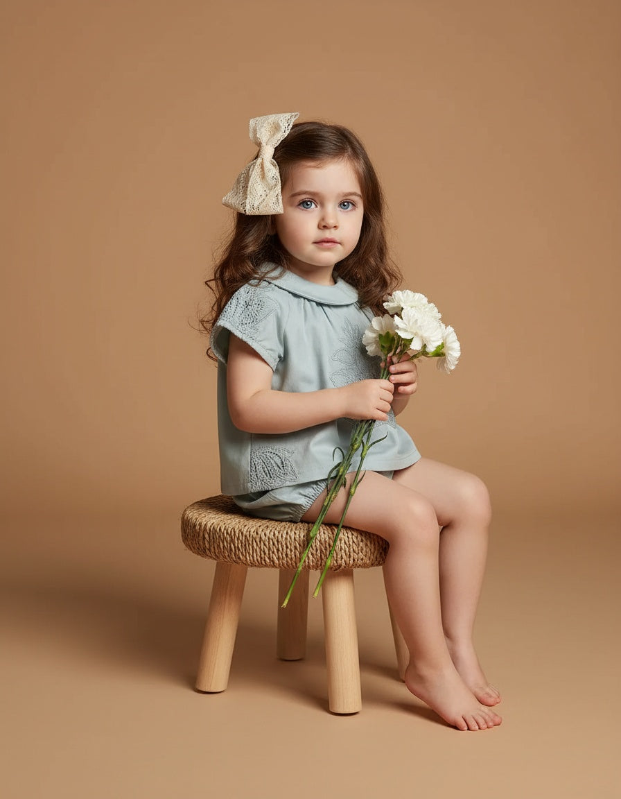 Maribelle Meadow Toddler Powder Blue Set
