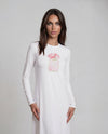 White Perfume Nightgown