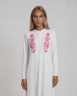 Elegant Pink Motif Nightgown