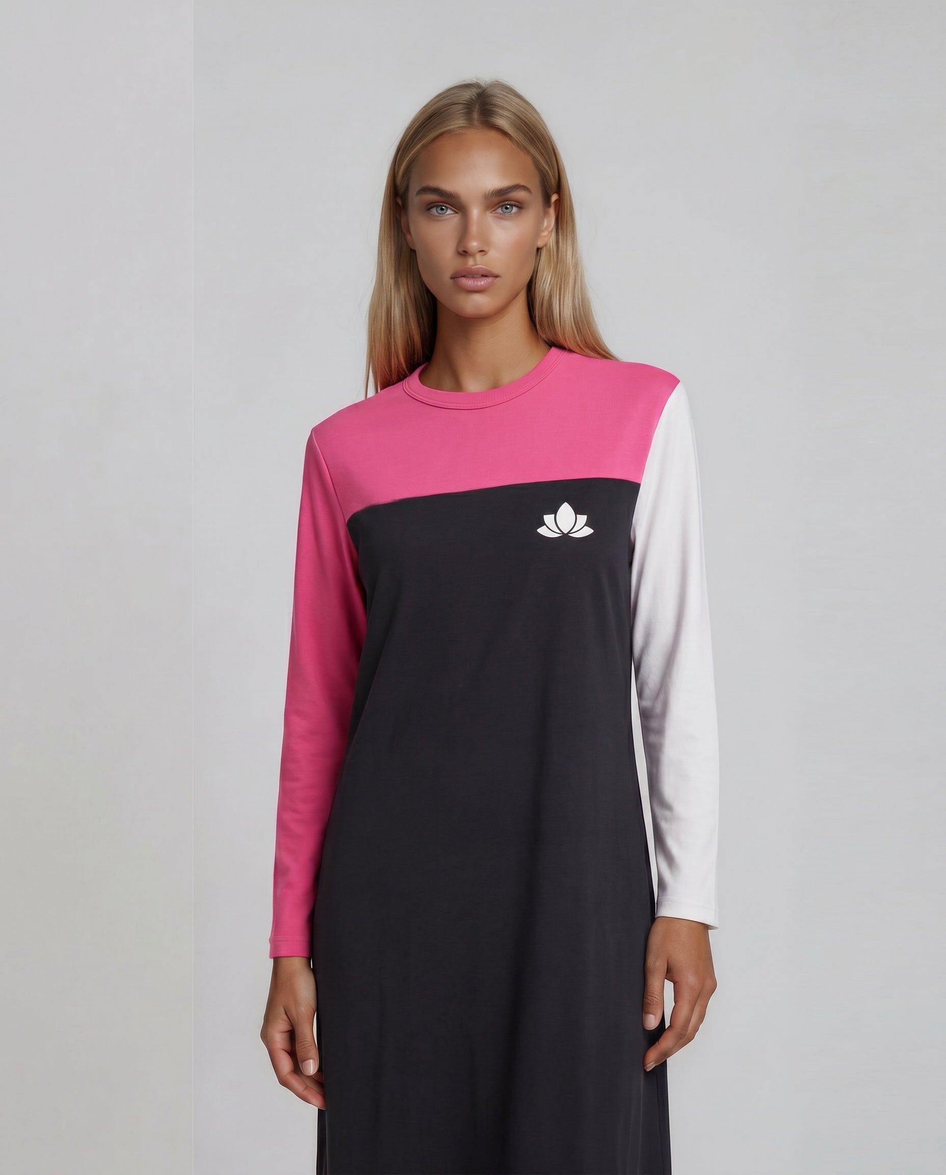 Color Block Comfort Nightgown