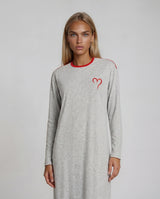 Soft Grey Love Nightgown