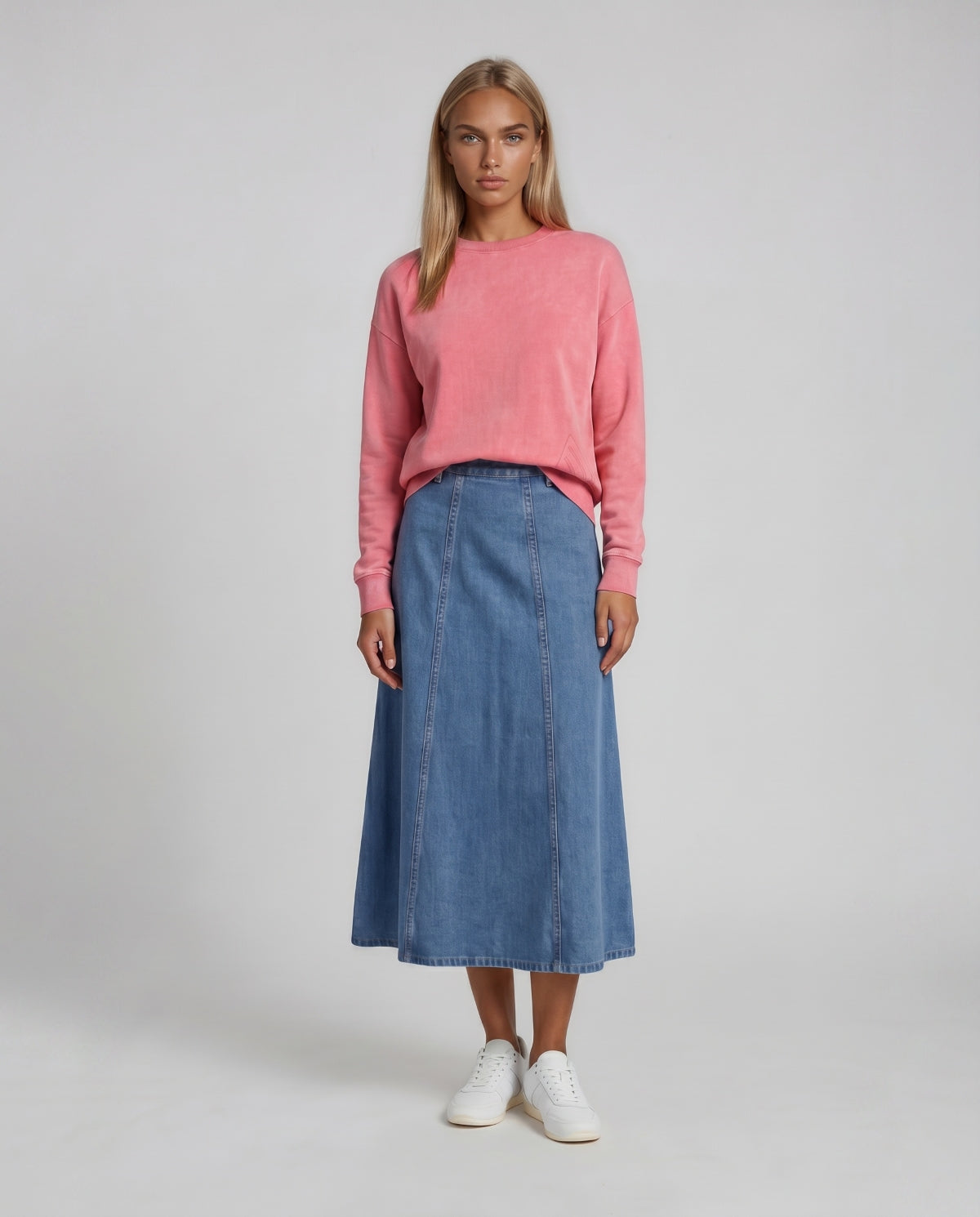 Washed Pink Comfort Top