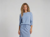 Washed Blue Comfort Top