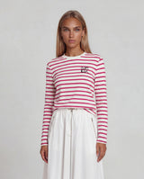 Nautical Red Stripe Essential Top