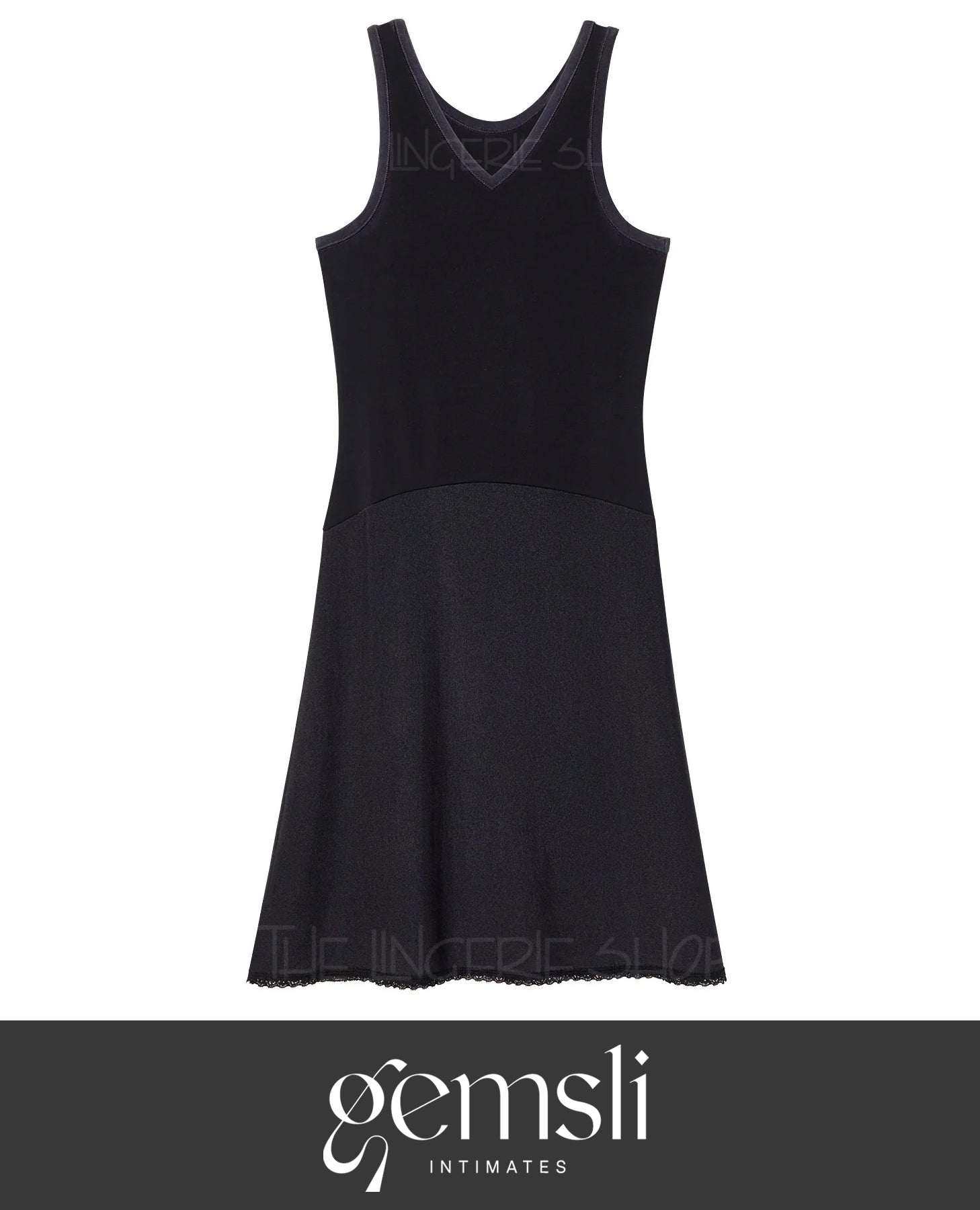 Gemsli FK308 Reversible 2-in-1 Solid Color Combination Full Slip