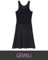 Gemsli FK308 Reversible 2-in-1 Solid Color Combination Full Slip