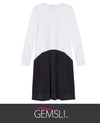 Gemsli FK312 Long Sleeve Multi Color Combination Full Slip