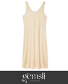 Gemsli FK400 Lace Trimmed Basic Non-Cling Full Slip